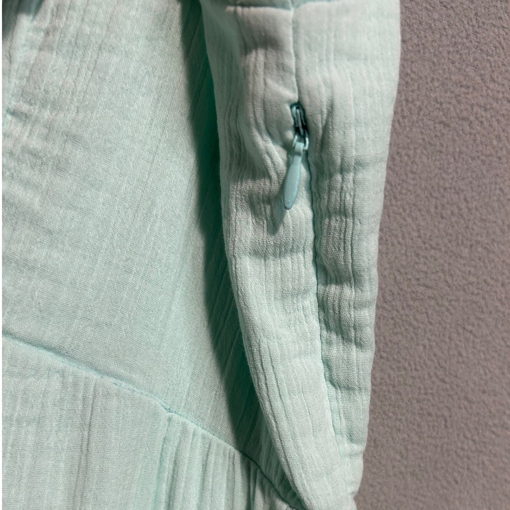 Vineyard Vines Mint Green Ruffled Mini Dress - Picture 5 of 9